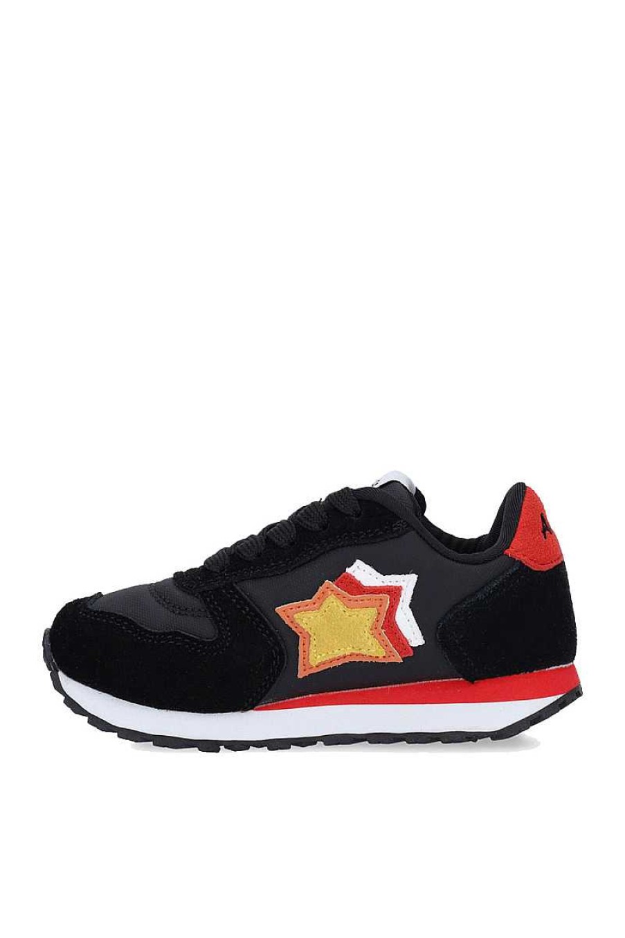 Atlantic Star Icaro57J Black - Red - Ocher Sneakers For Kids