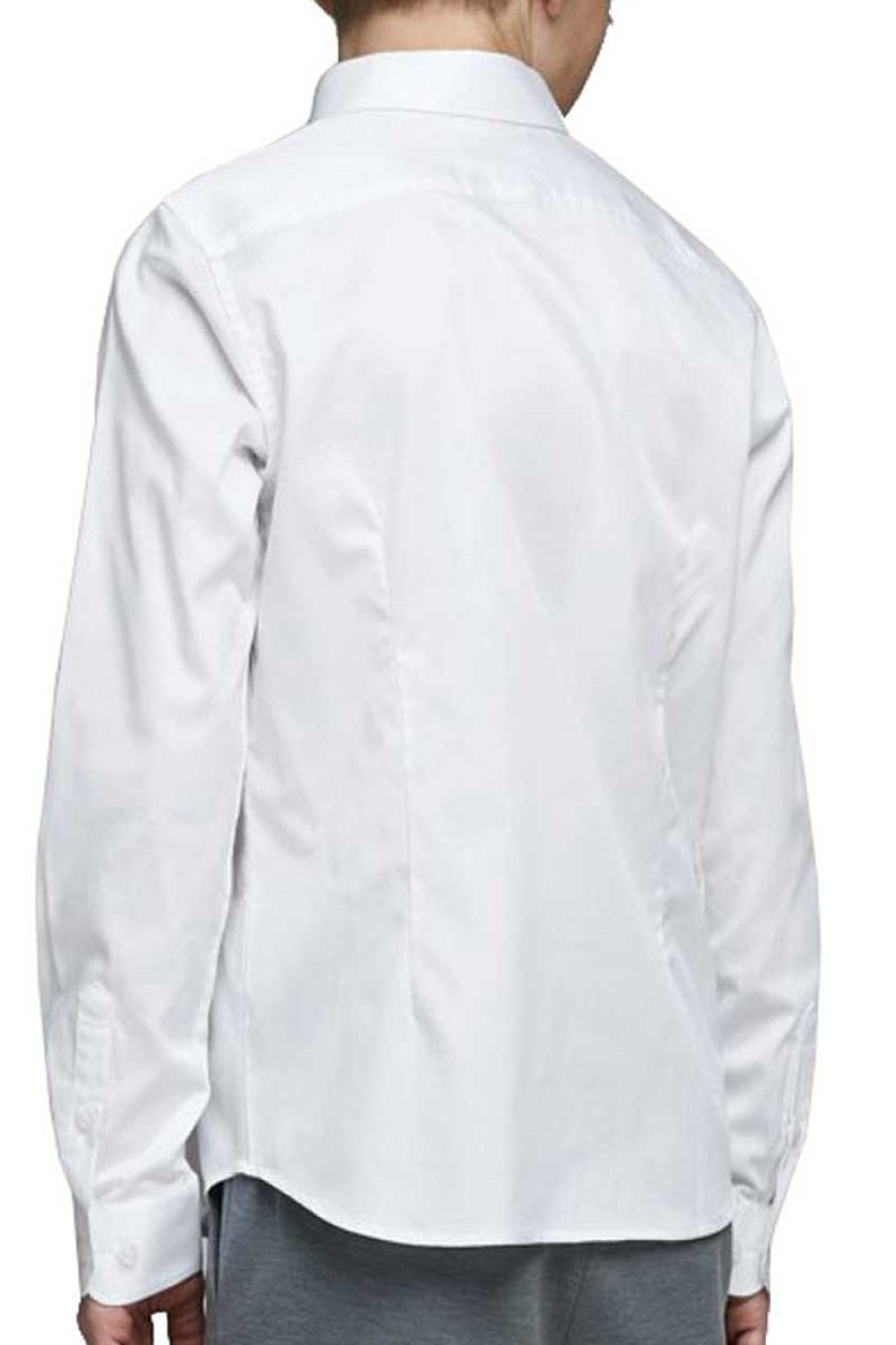 Jack&jones Basic Shirt 12151620 White Child